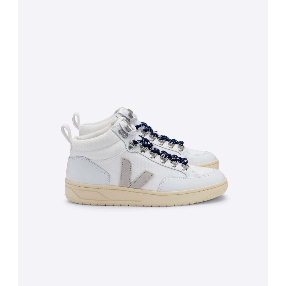 Women\'s Veja RORAIMA B-MESH High Tops White | SG 360JPQ